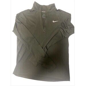 Nike Dri- Fit Women’s Black Long Sleeve Althetstric Running Shirt Size S